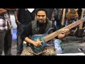 Namm 2016 mtd booth with bubby lewis on the nebula bass