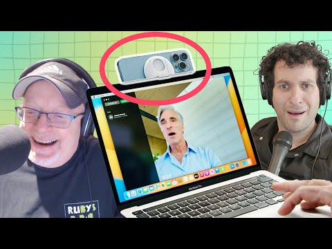 MacOS Ventura Continuity Camera is a GAME CHANGING feature (use your iPhone as your webcam!)