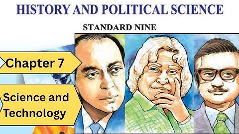 Class 9 | History | Chapter 7 | Science and Technology | Maharashtra board 