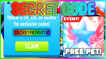 [🎆PATRIOTIC EVENT🎆] 😱SECRET CODE LOCATION😱 In Clicking Havoc