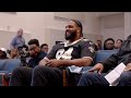 Cam Jordan surprises students w/ Microsoft Surface laptops | New Orleans Saints