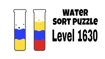 Water Sort Puzzle Level 1630