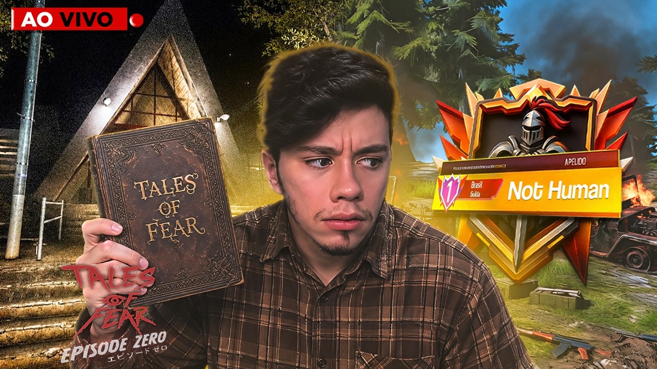 NOTHUMAN BANIDA? PERDEMOS O TOP1, MAIS TARDE TERROR TALES OF FEAR!!!