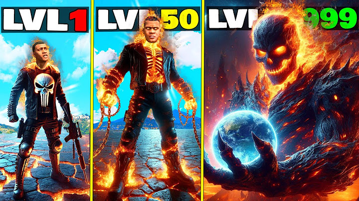 Level 1 GHOST RIDER to Level 1,000,000,000 GHOST RIDER in GTA 5