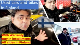 Unbelievable Deals on Old Cars and Bikes in Finland! || How to buy a car in Finland ?