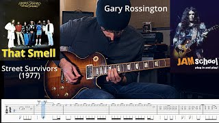 Lynyrd Skynyrd That Smell Guitar Solo (With TAB)