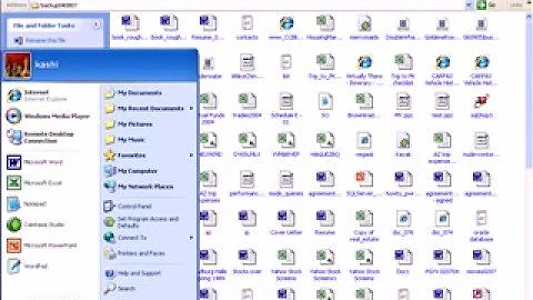 Free Windows XP video tutorial on searching Windows files