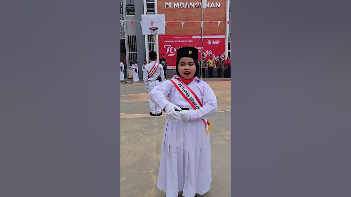 DIRIGEN GENDIS.  #dirigen #17agustus #indonesia #upacara #kemerdekaanindonesia