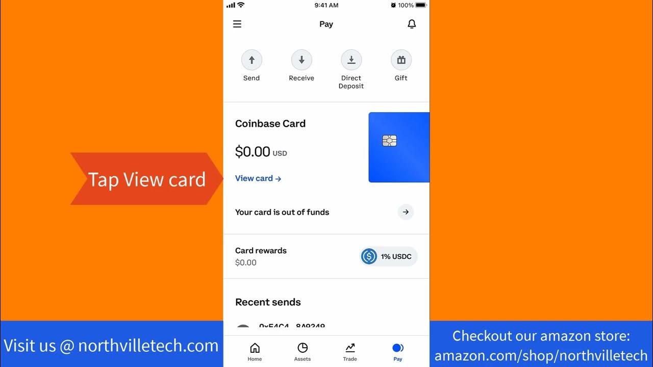 How to Add Funds to Your Coinbase Card - YouTube