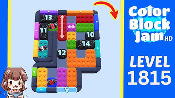 Color Block Jam Level 909 (1815) Solution Walkthrough