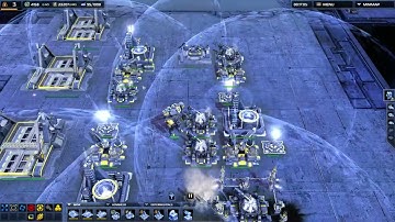 Supreme Commander 2 Non Mod Skirmish 3 (Victory) 4 vs 4 Hard AI