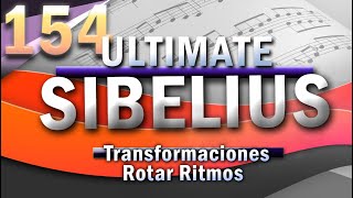 Curso de Sibelius Ultimate | 154 - Transformaciones Rotar Ritmos