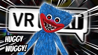 HUGGY WUGGY WANTS TO PLAY IN VRCHAT! | Funny VRChat Moments (poppy playtime chapter 3)