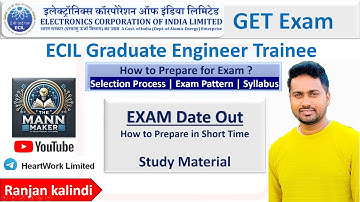 ECIL GET Exam Preparation | Syllabus & Study Material | EC , EE, CS, E&I | How to prepare | ECIL