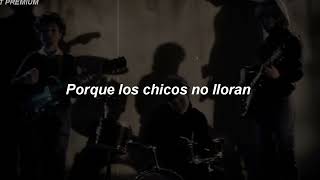 Los Chicos No Lloran | Boys Don't Cry Letra