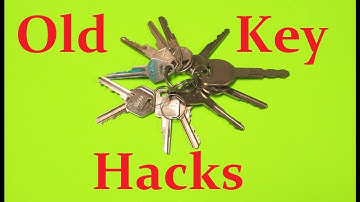 Old Key Life Hacks - Reusing Old Keys