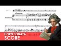 BEETHOVEN Horn Sonata in F major (Op. 17) Score