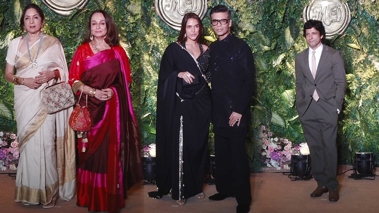 Farhan Akhtar, Karan Johar & Others Attend The Pre Wedding Celebration Of Komal Nathan Son