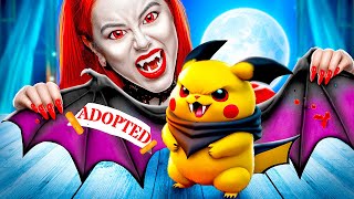 Vampire Adopted Pokémon! Pokemon in Real Life!