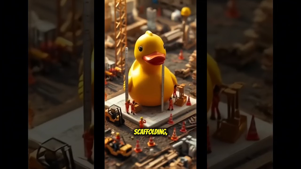 The Secret Project: Turning a Rubber Duck into a Mega Structure! 