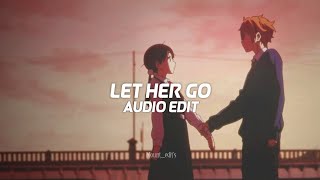 let her go - passenger「edit audio」