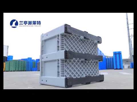 solid plastic pallet box