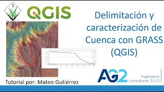 Delimitación y caracterización de cuencas con GRASS  complemento de QGIS