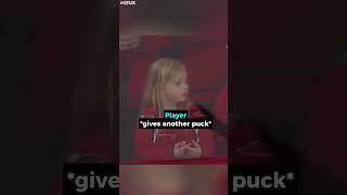 She just wanted the puck She just wanted the puck