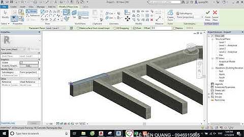 Tự học Revit Structure Bài 3 Một số lệnh cơ bản trong Revit