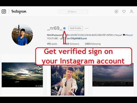 verify your instagram how to get verified on instagram working 2017 get verified badge on ig - how to get a verified badge on instagram account using html editing