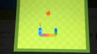 How to get the  SECRET Rainbow Snake on Google Snake Game screenshot 4
