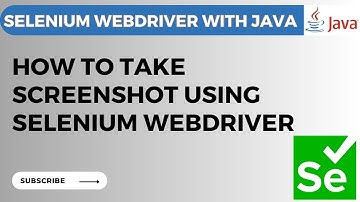 Selenium WebDriver Tutorial #19 | How to Take Screenshot in Selenium WebDriver (Step-by-Step)