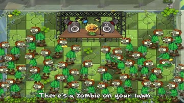 Plants vs. Zombies Mod Journey to the West of "Zombies on Your Lawn" End Credits Song PvZ