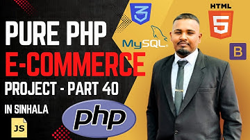 Pure PHP eCommerce Web Application | Part 40 | Admin SignIn Page Responsive Design - Sinhala