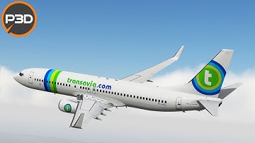 P3Dv5 - PMDG 737 NGXu | Perfect landing in Heraklion.