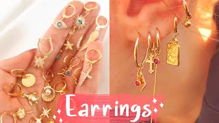 15 DIY Earrings EASY & Adjustable!! How To Make Hoops & Ear cuffs | Create Your Own Jewelry