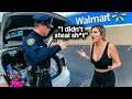 When Cops Catch Shoplifters Acting Dumb AND Innocent Outside Walmart