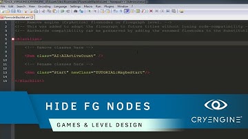 How to hide flowgraph nodes in CRYENGINE | Game & Level Design