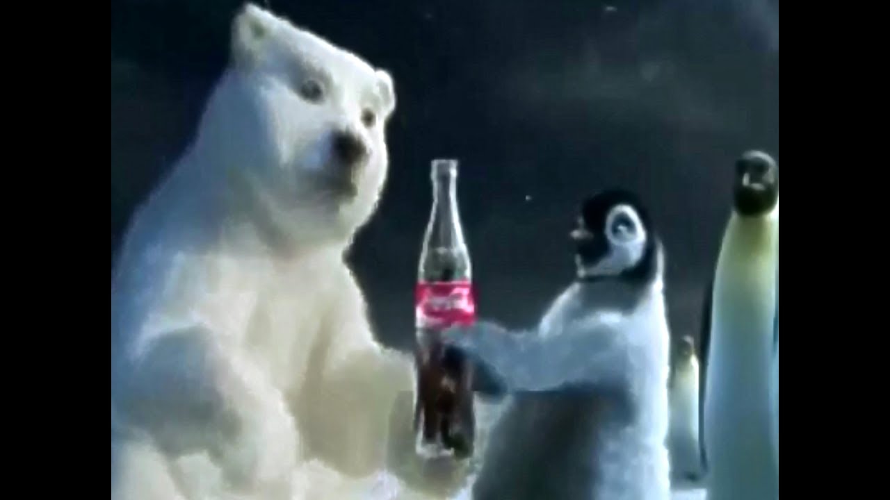 Coca Cola Polar Bears Christmas Party 2005 TV Commercial HD - YouTube