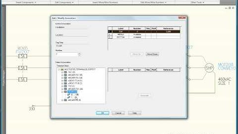 AutoCAD Electrical 2010 Multi Level Terminals Associating New Terminals