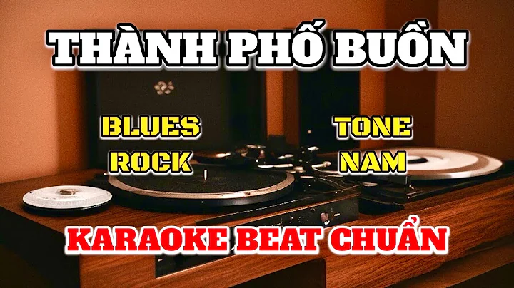 [Karaoke] Thành Phố Buồn - Tone Nam [F#m] Blues Rock [St. Lam Phương] Beat Chuẩn Mới Nhất