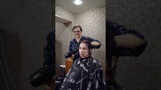 Wolf cut #haircut #стрижка #стрижкапитер #барберспб #wolfcut