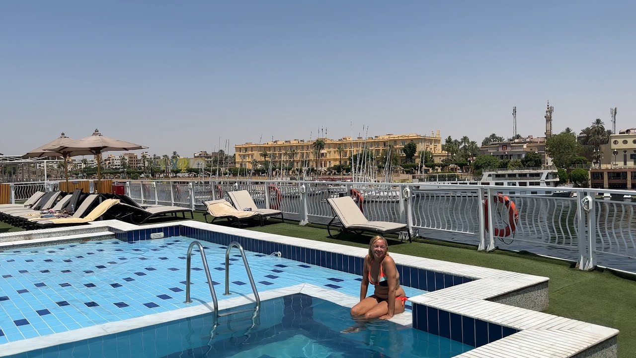 Ms Minerva Walk through cruise ship MS Minerva while departing Luxor | Nile cruise ...