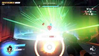 Overwatch D.va and Mei Ultimate Combo - Quintuple Kill