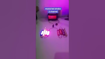 modul lampu strobo led 2 saluran