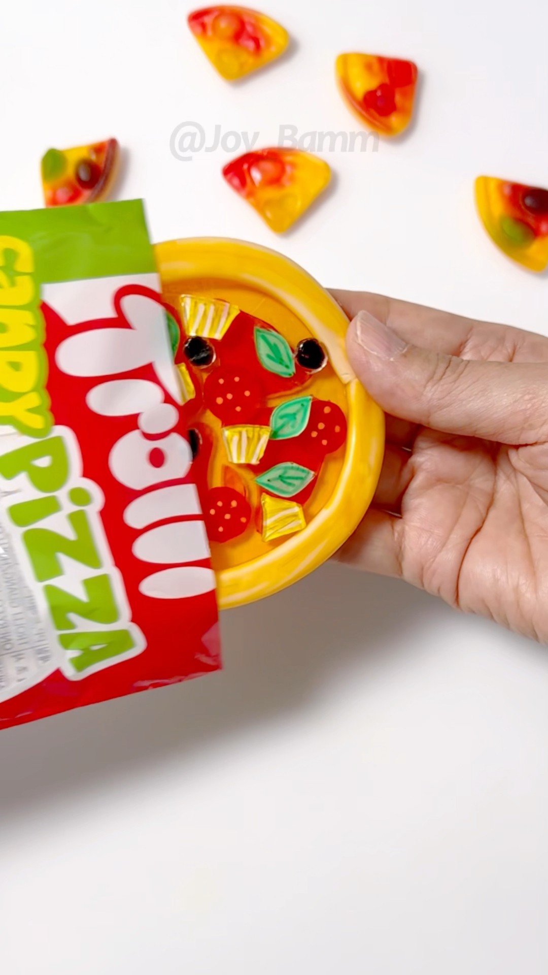 ?Trolli Gummi Candy Pizza DIY with Nano Tape!