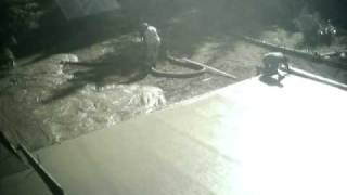 Rivera Flatwork Company under contract from Budget Garages in Denver