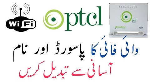 PTCL password change settings - How to change WiFi password of PTCL Router in Mobile