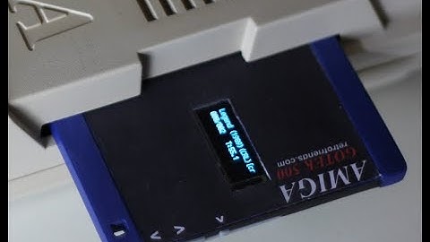 Gotek Floppy Emulator for Amiga Part 3: Amiga 500 Custom Mount