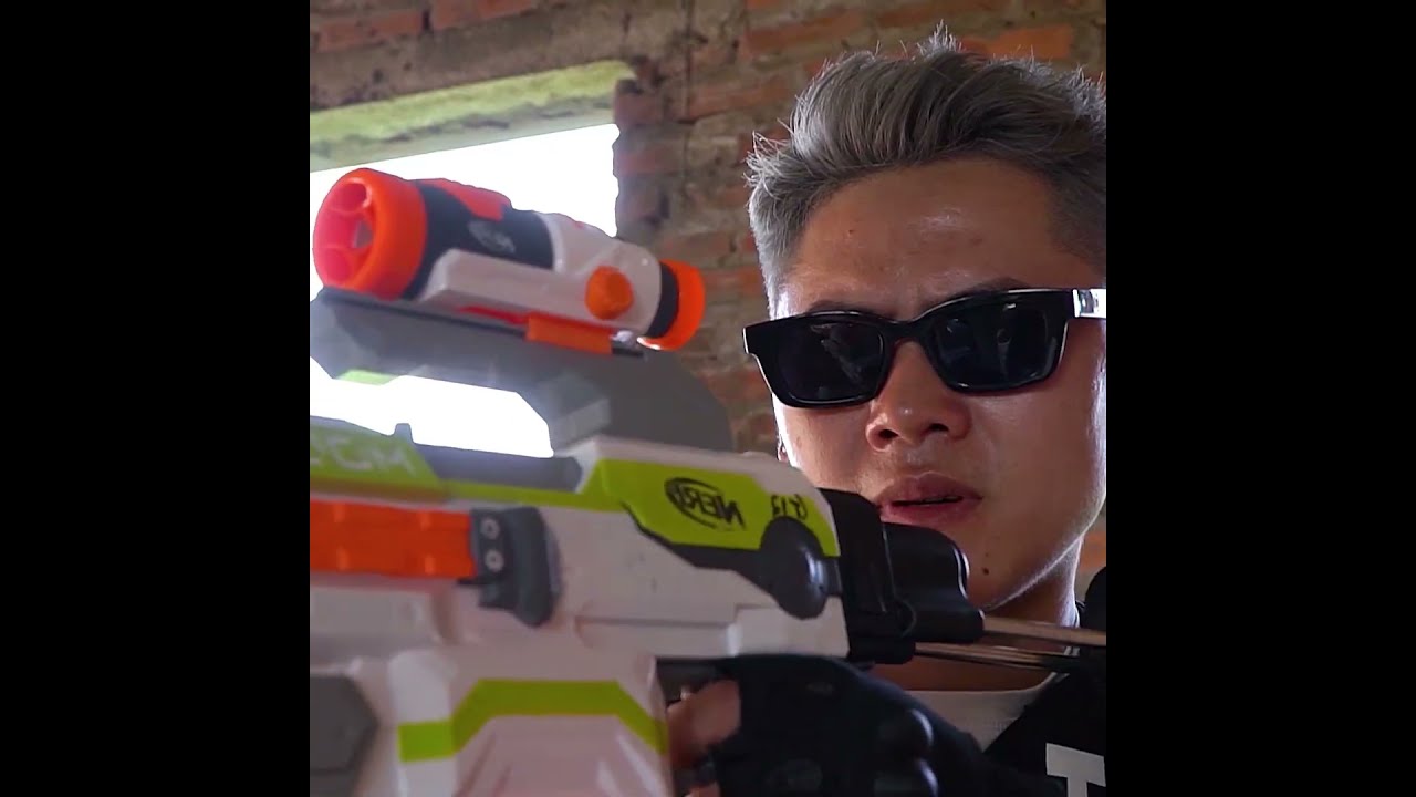 Short Warriors SEAL X Nerf Guns Fight Mr Zero Scazy Brick Factory Prisoner Release